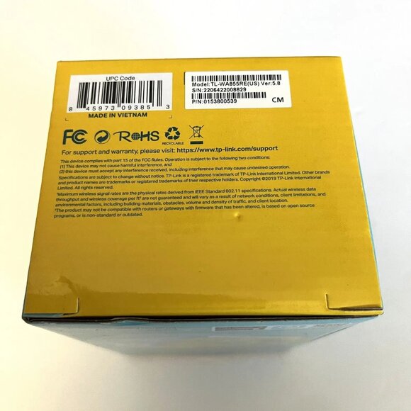 TP-LINK TL-WA855RE WIFI Range Extender - Picture 5 of 8